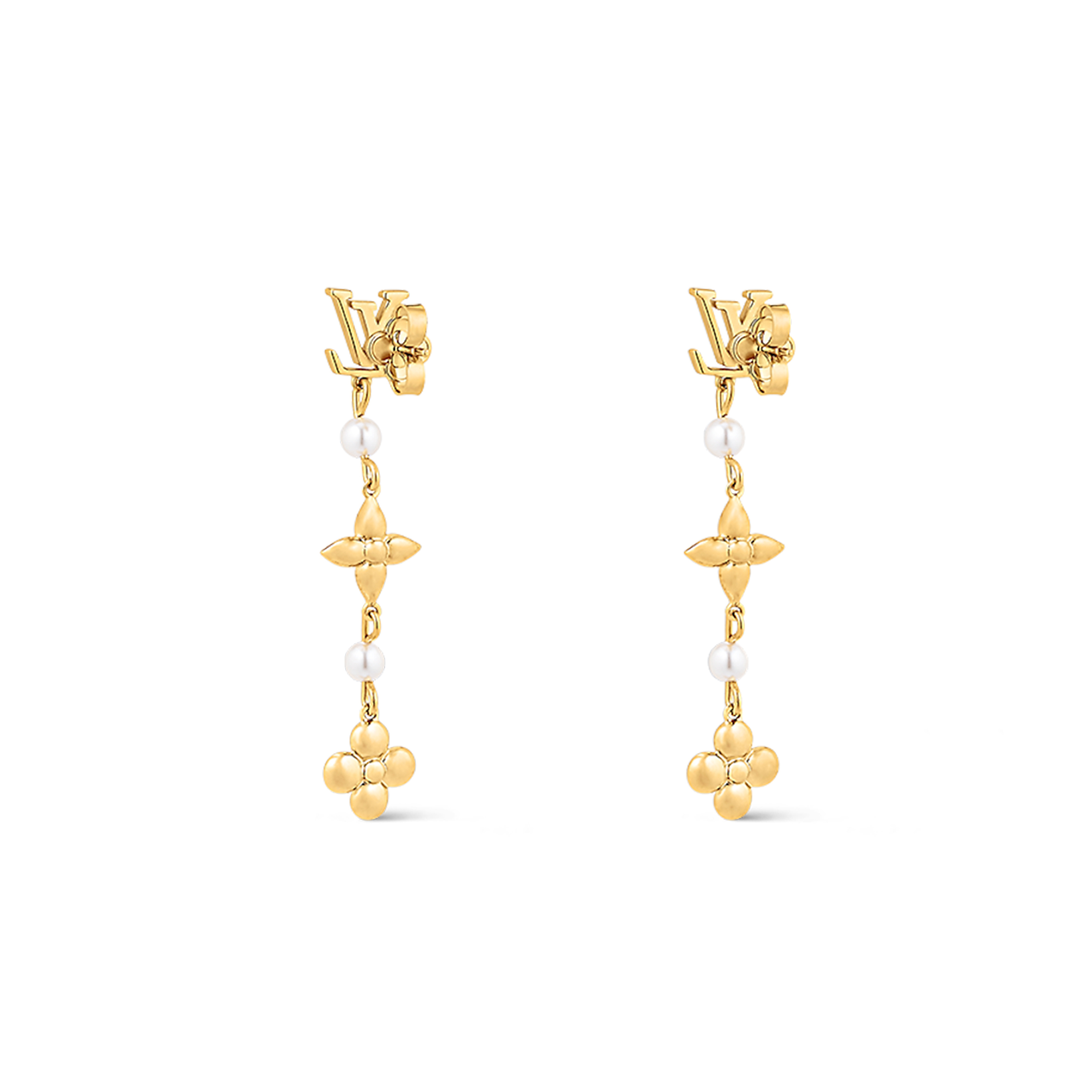 LOUIS VUITTON LOUISA EARRINGS M01577